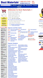 Mobile Screenshot of bestmaterials.com